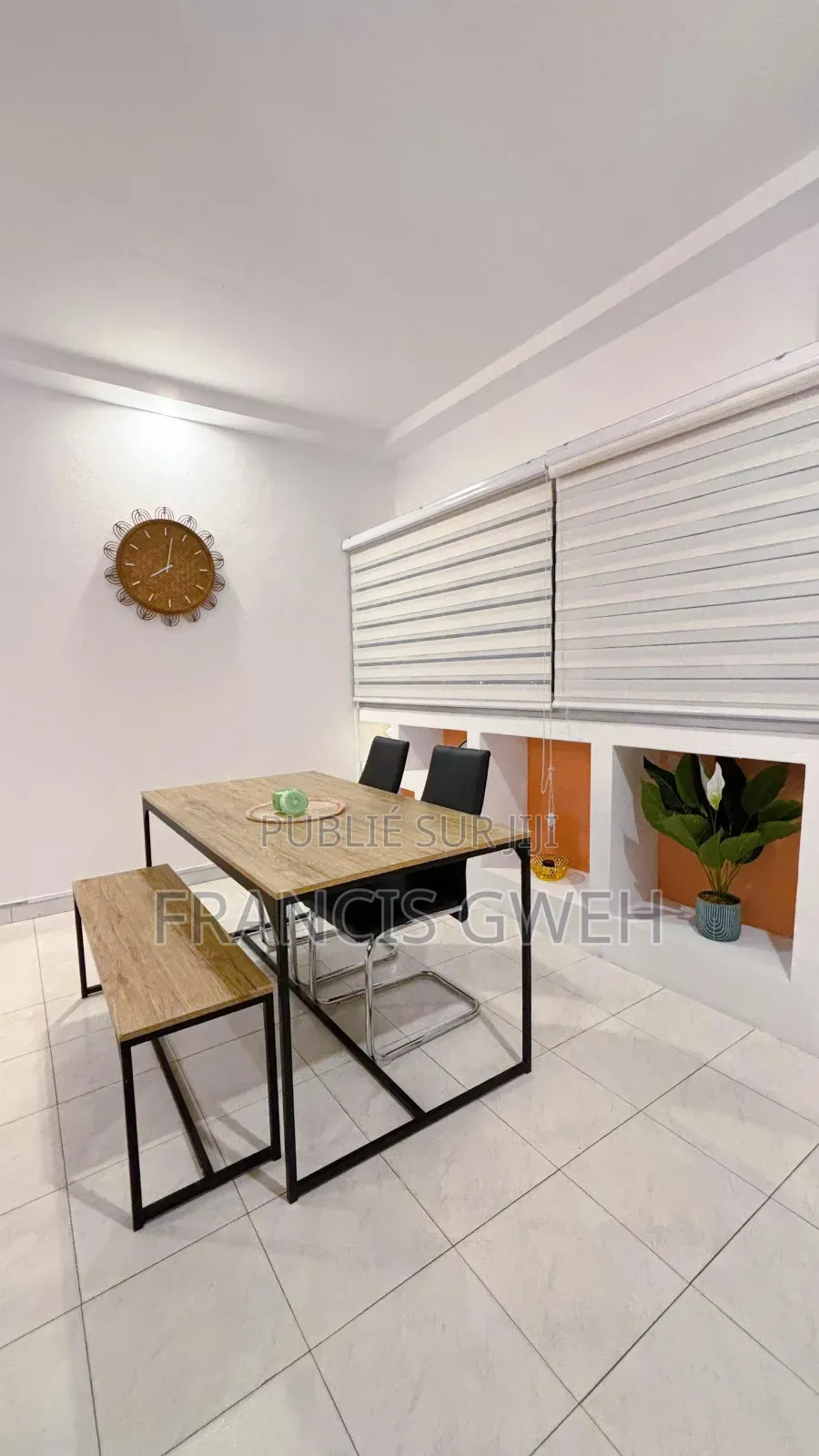 Furnished 2chbre Appartement dans Francis, Cocody à Louer