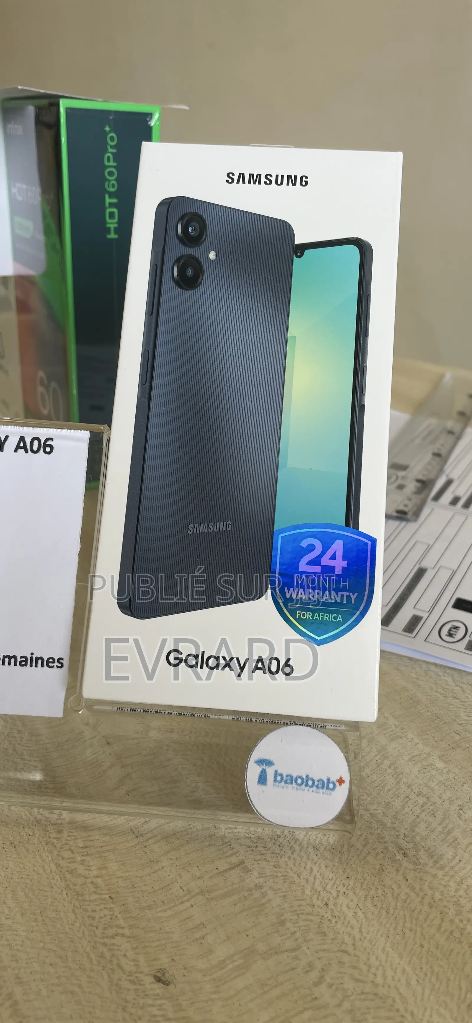 New Samsung Galaxy A06 64 GB Black