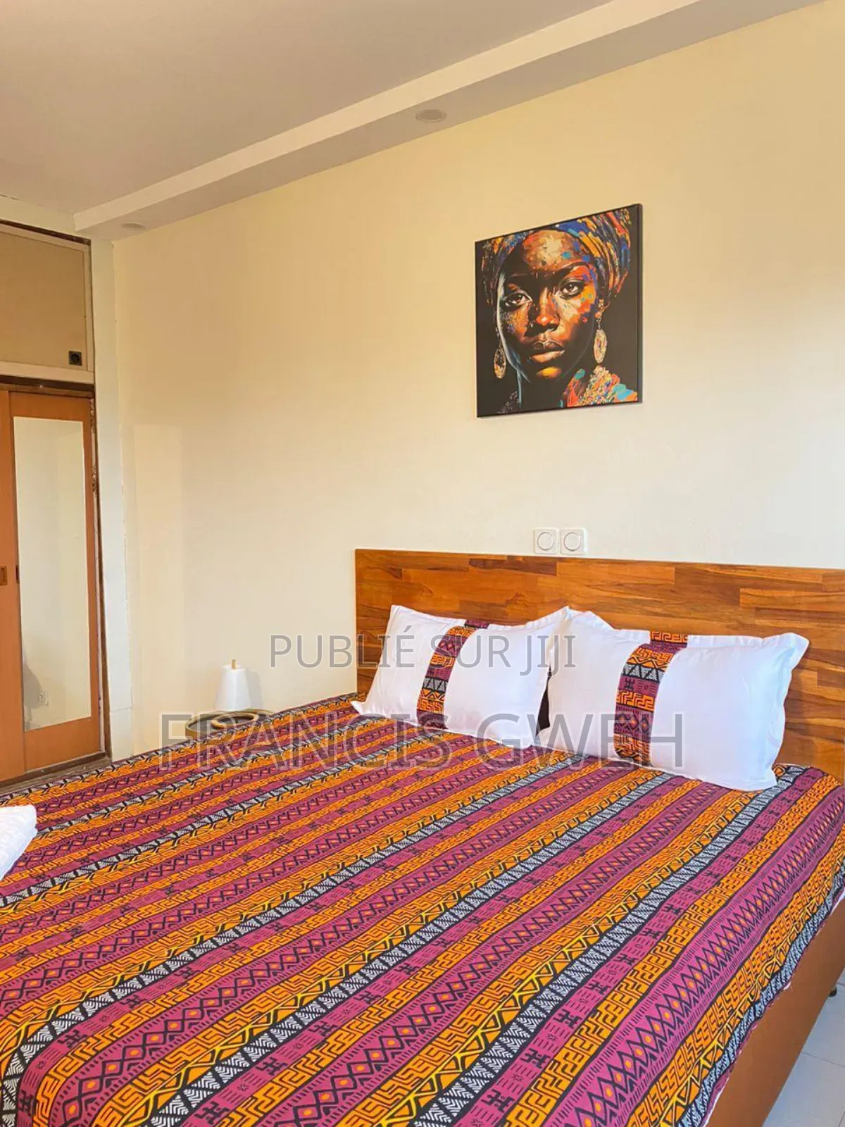 Furnished 2chbre Appartement dans Francis, Cocody à Louer