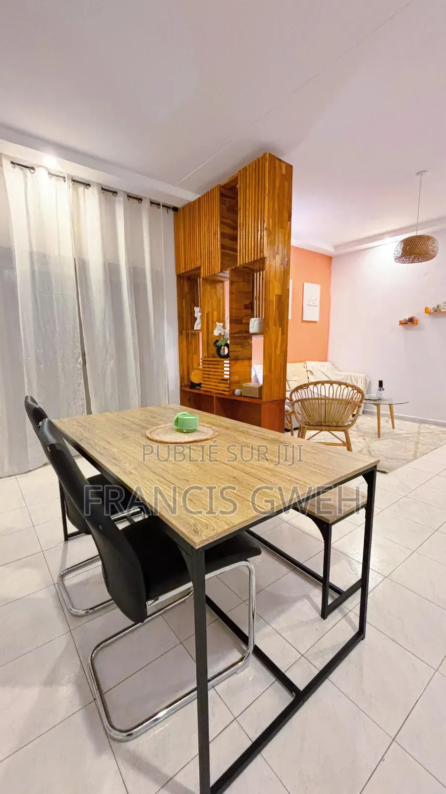 Furnished 2chbre Appartement dans Francis, Cocody à Louer