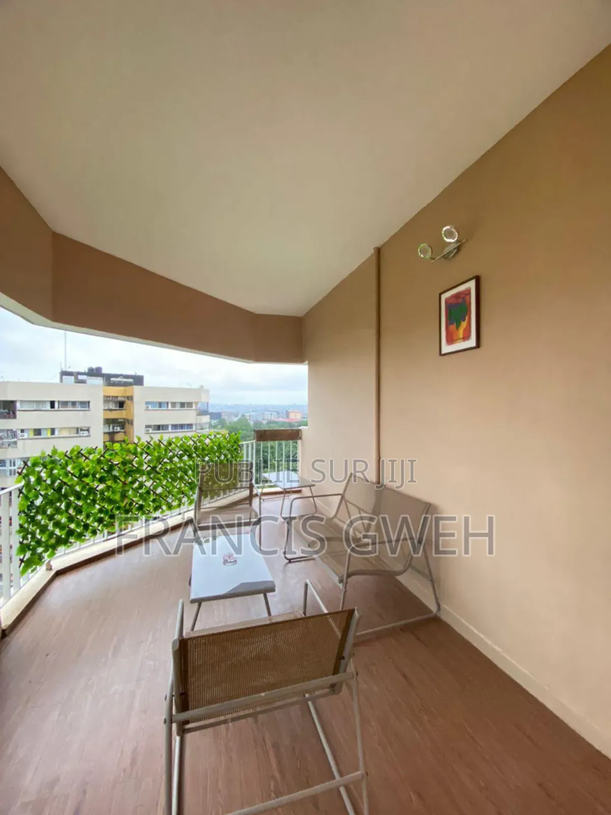 Furnished 2chbre Appartement dans Francis, Cocody à Louer