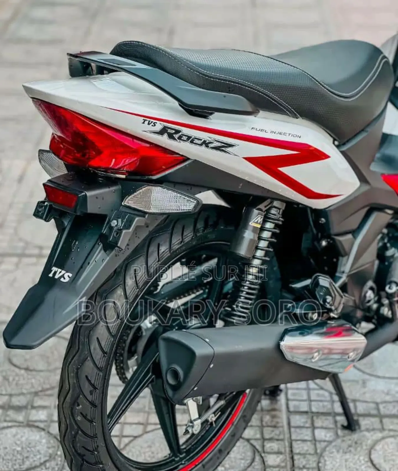 New TVS HLX 125 2025 Rouge