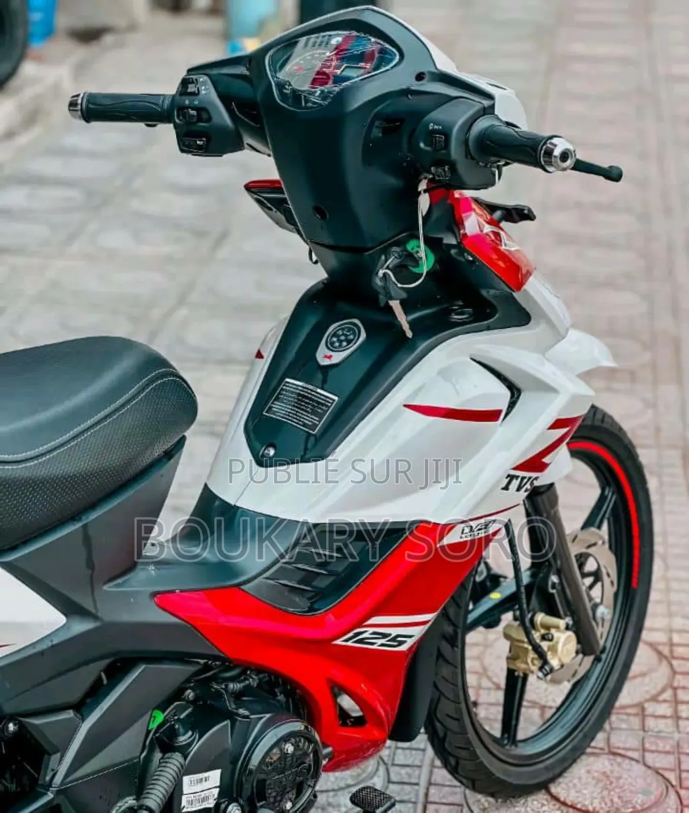 New TVS HLX 125 2025 Rouge