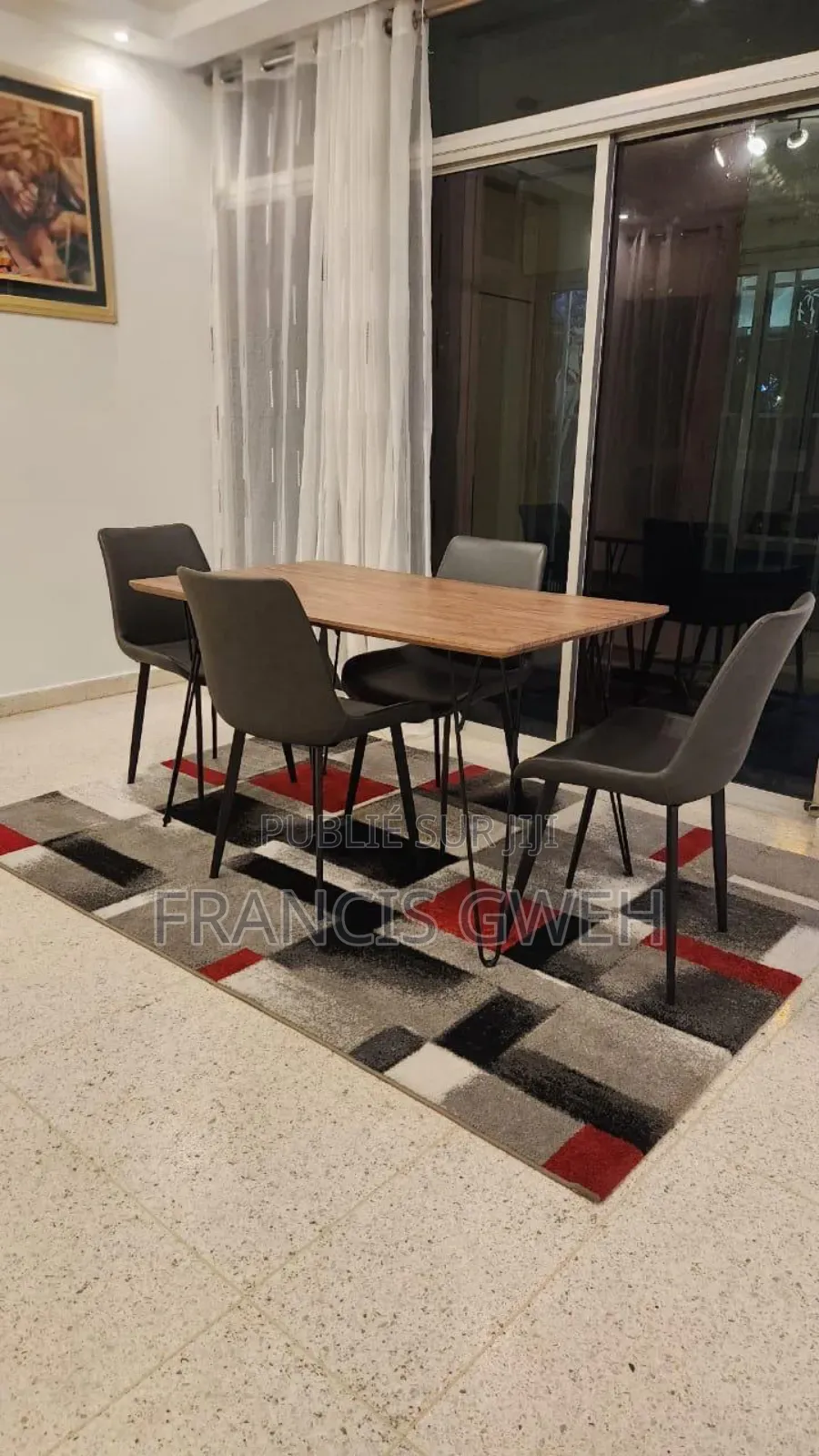 Furnished 2chbre Appartement dans Francis Gweh, Cocody à Louer