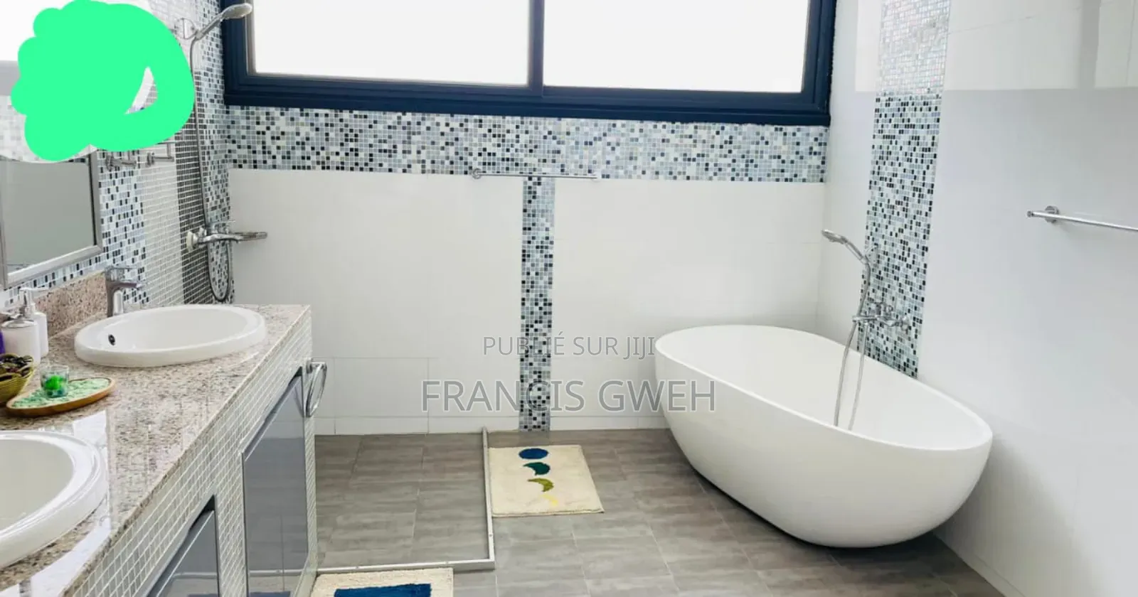 Furnished 4chbre Duplex dans Francis Gweh, Cocody à Louer