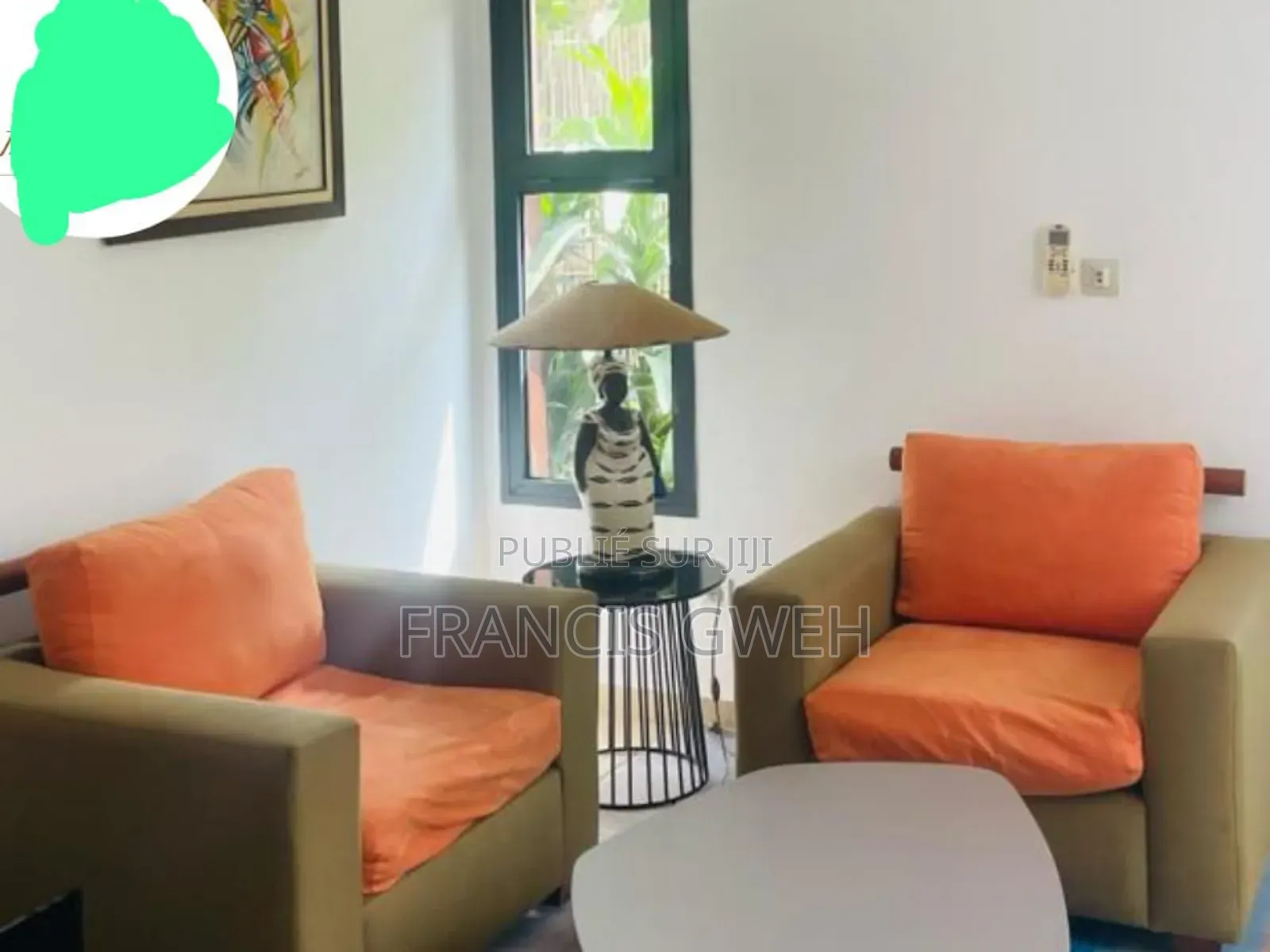 Furnished 4chbre Duplex dans Francis Gweh, Cocody à Louer