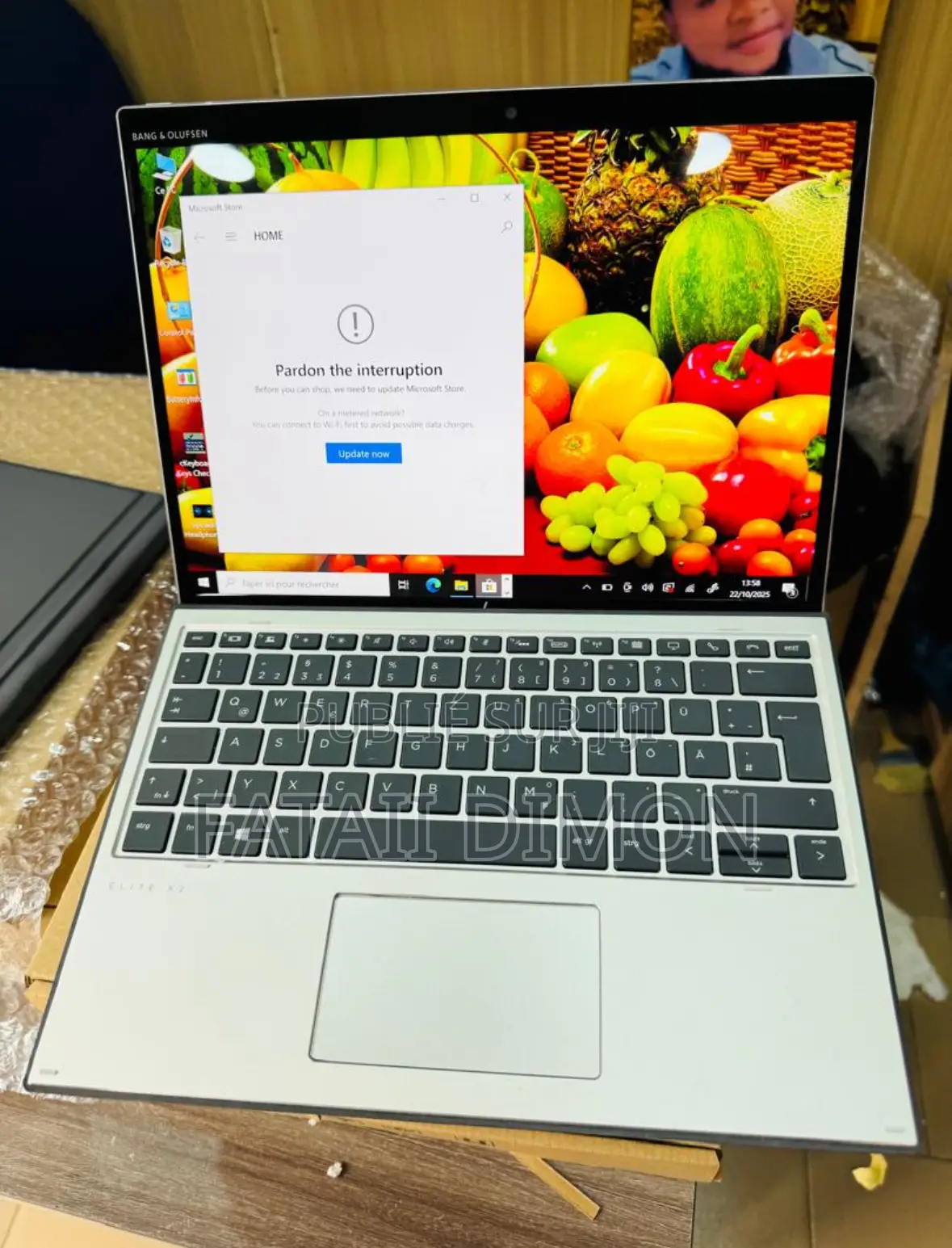 New Ordinateur Portable HP X2 8GB Intel Core I5 SSD 256GB