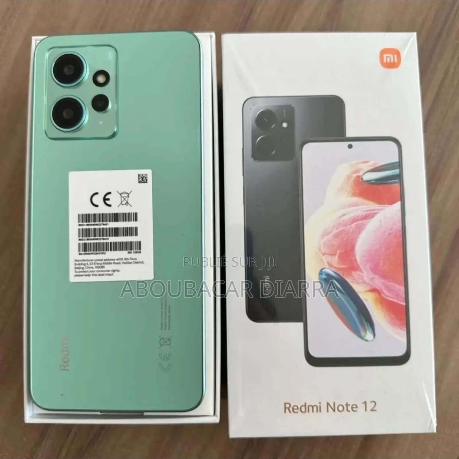 Xiaomi Redmi Note 12 5G 256 GB Vert
