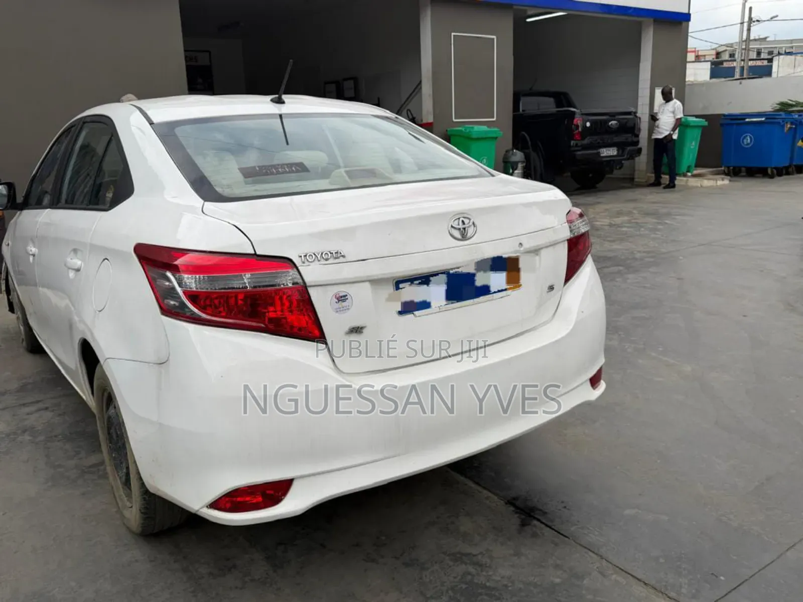 Toyota Yaris 2016 Blanc