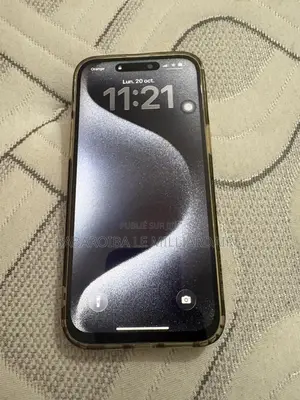 New Apple iPhone 15 Pro Max 256 GB Argenté