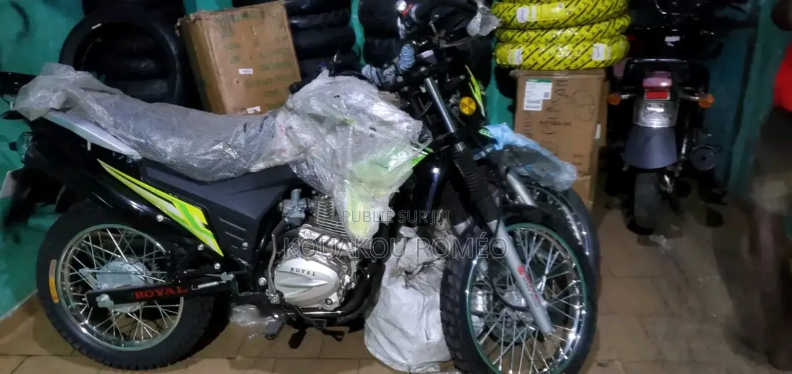 New KR Motors DD 110 2025 Blue