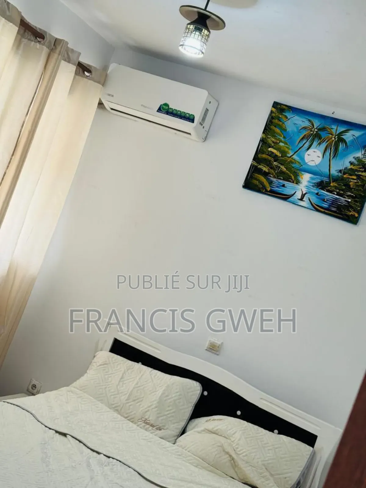 Furnished 3chbre Appartement dans Francis Gweh, Cocody à Louer