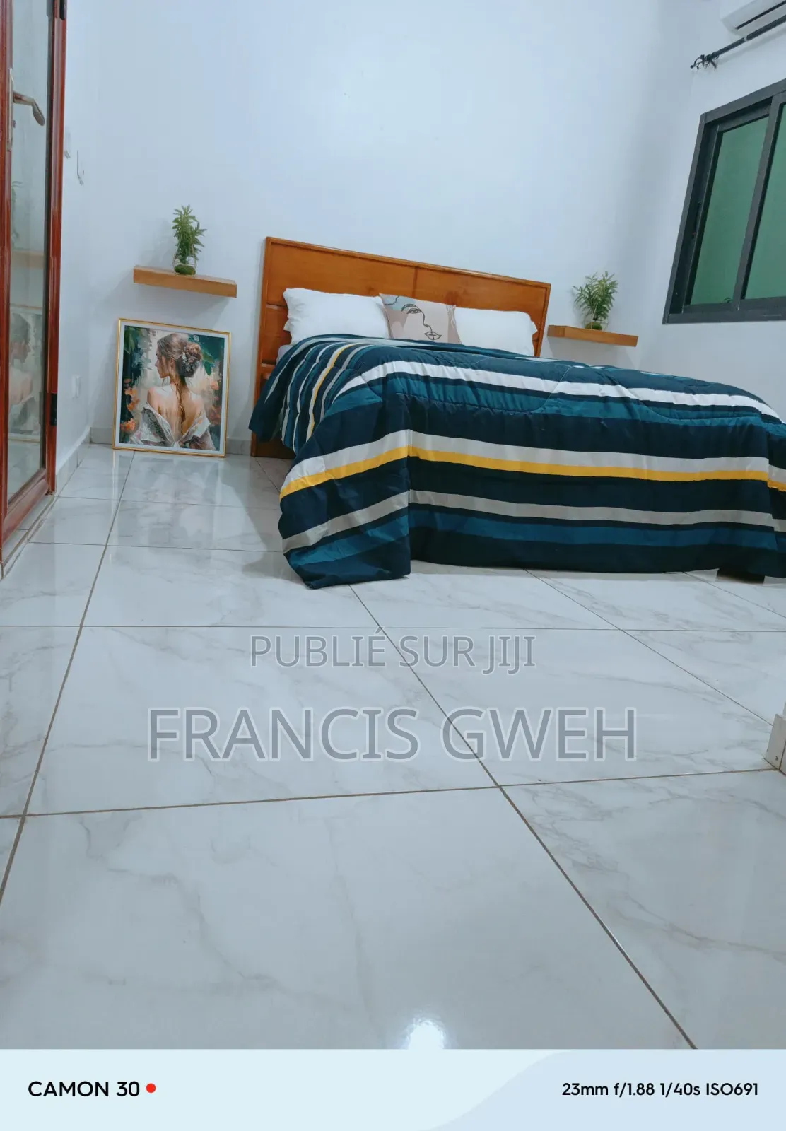 Furnished 2chbre Appartement dans Francis Gweh, Cocody à Louer