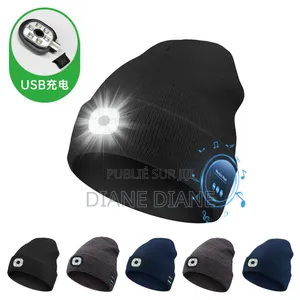 Photo - Casquette Avec Écouteurs Bluetooth Sans Fil