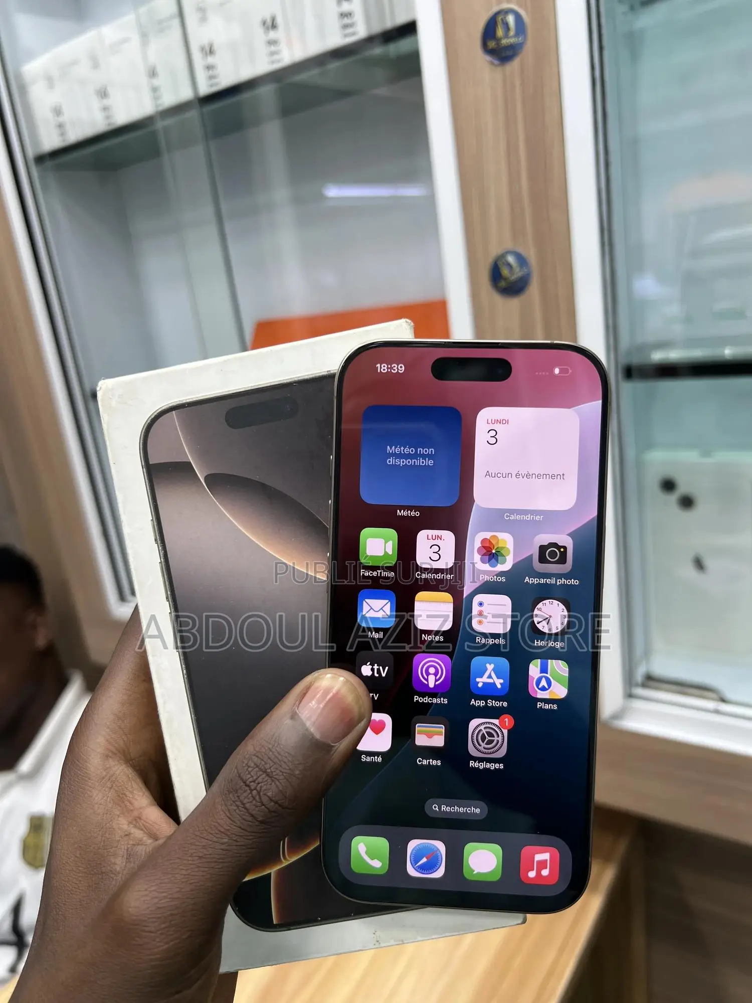 Apple iPhone 16 Pro Max 256 GB Doré