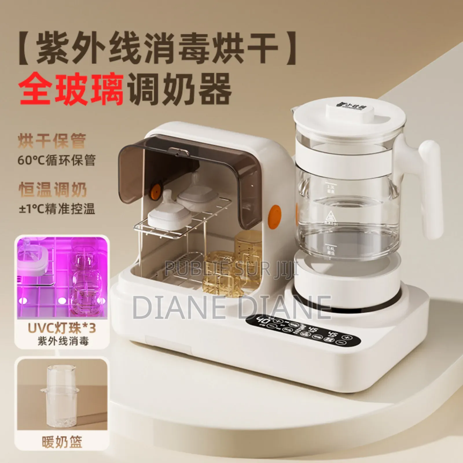 Stérilisateur Uv Pour Biberons 3 En 1 Multifonction