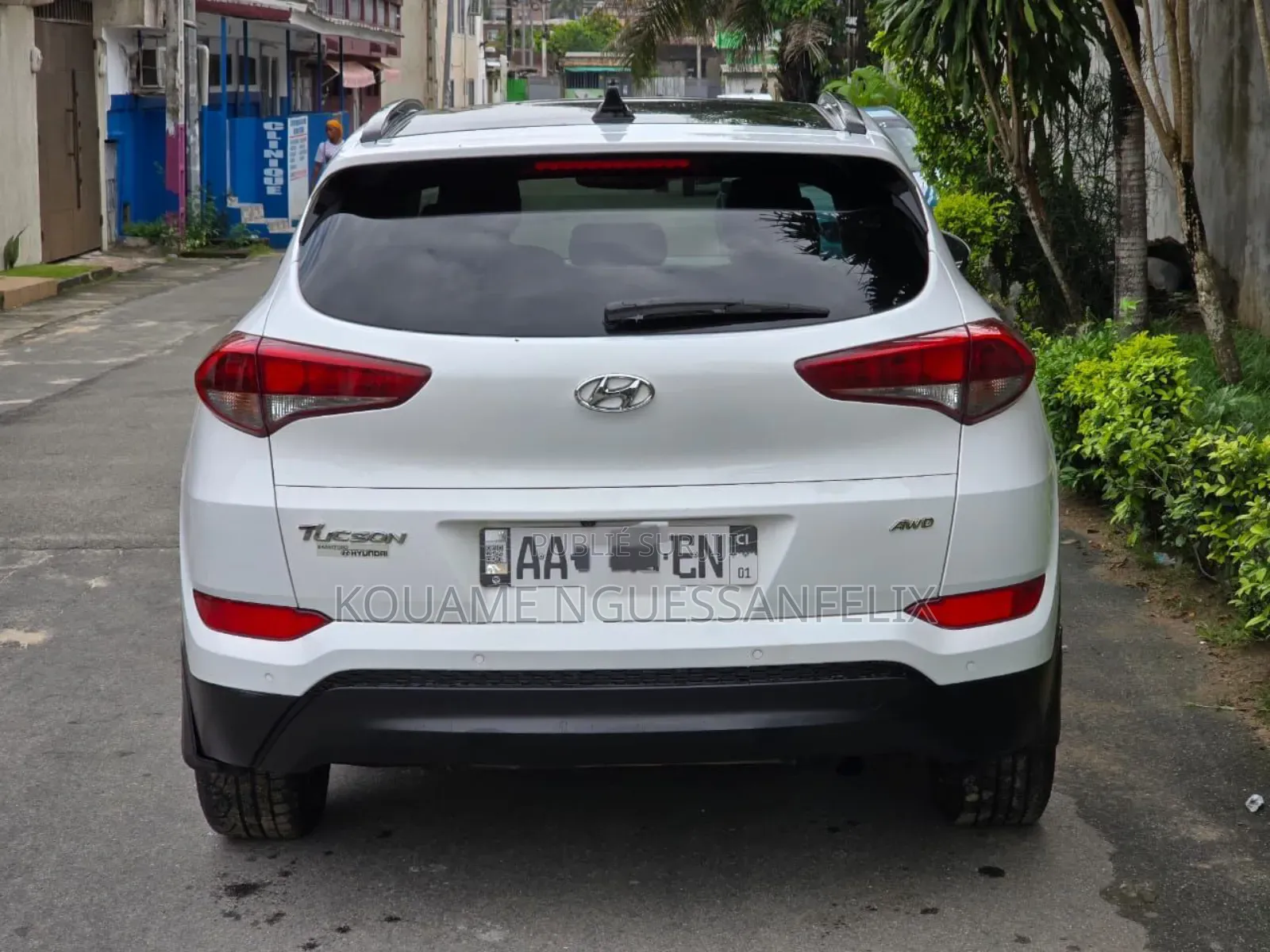 Hyundai Tucson 2018 Blanc