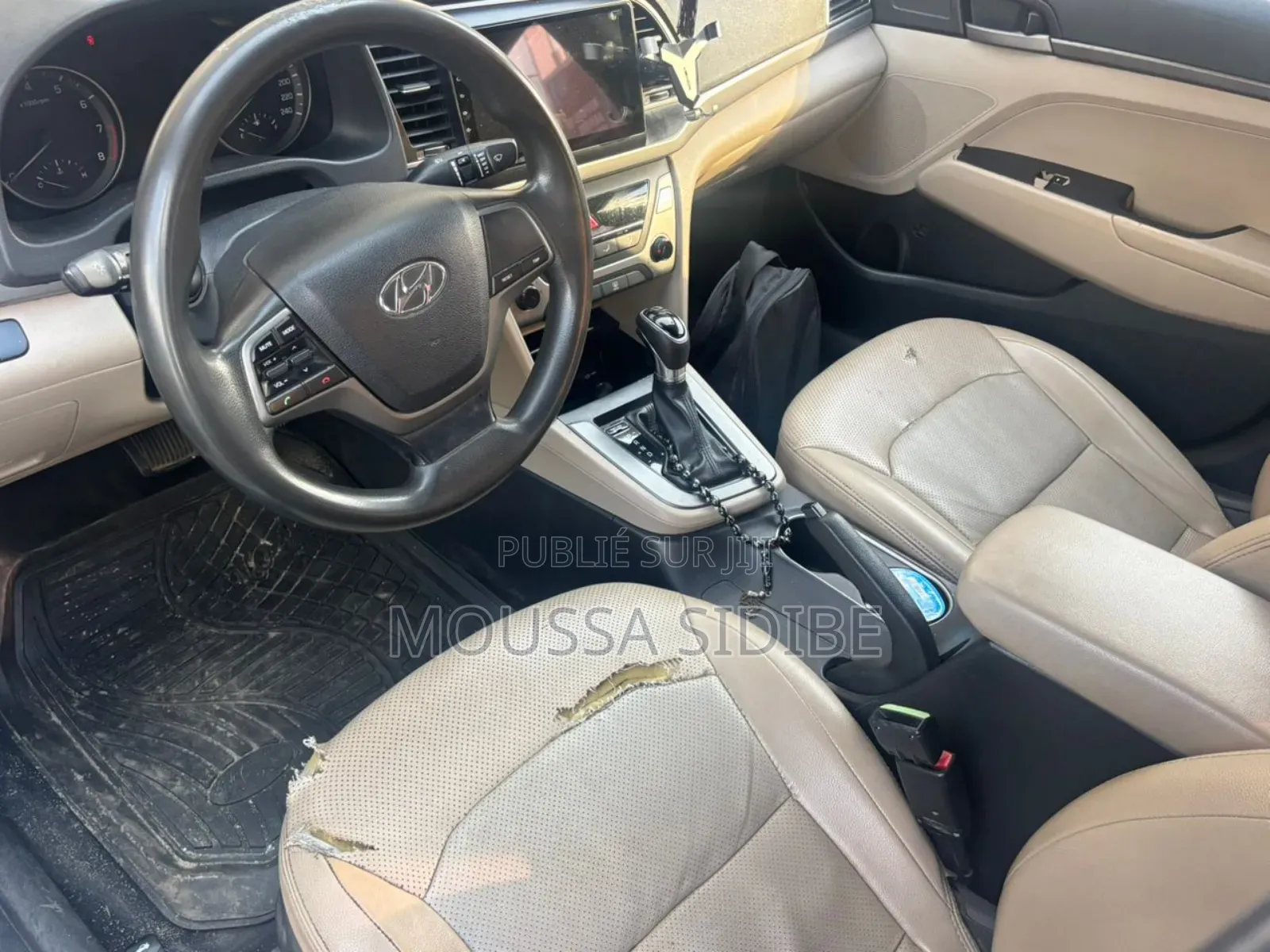 Hyundai Elantra Limited 2018 Blanc