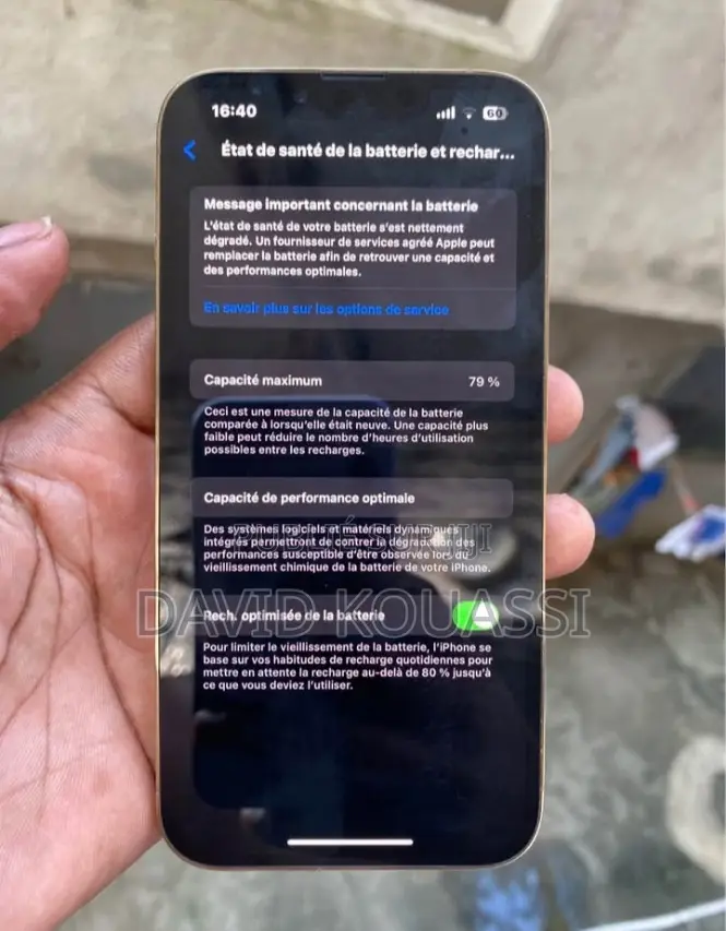 New Apple iPhone 13 Pro 128 GB Doré