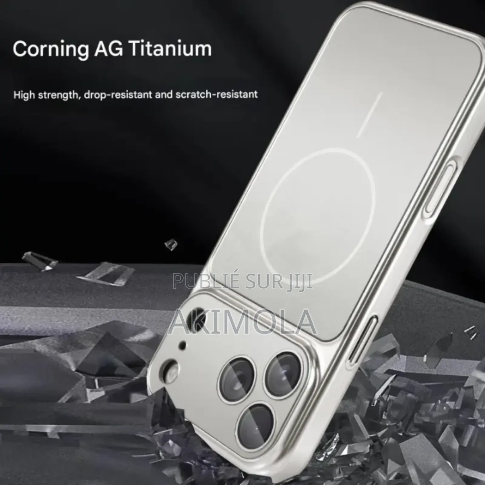 Coque Magnétique iPhone 17 Pro Max – Protection 360° + Magsafe