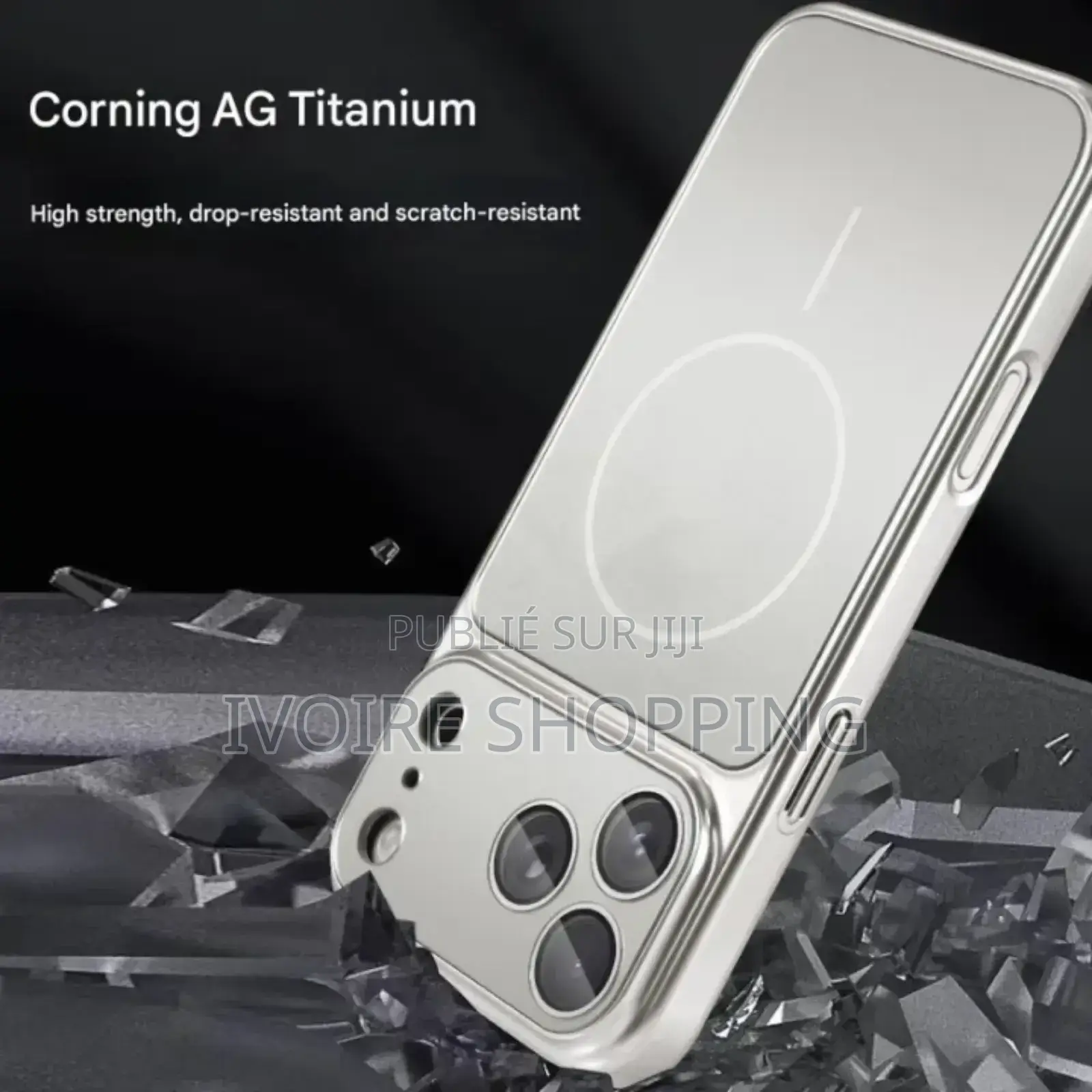 Coque Magnétique iPhone 17 Pro Max – Protection 360° + Magsafe