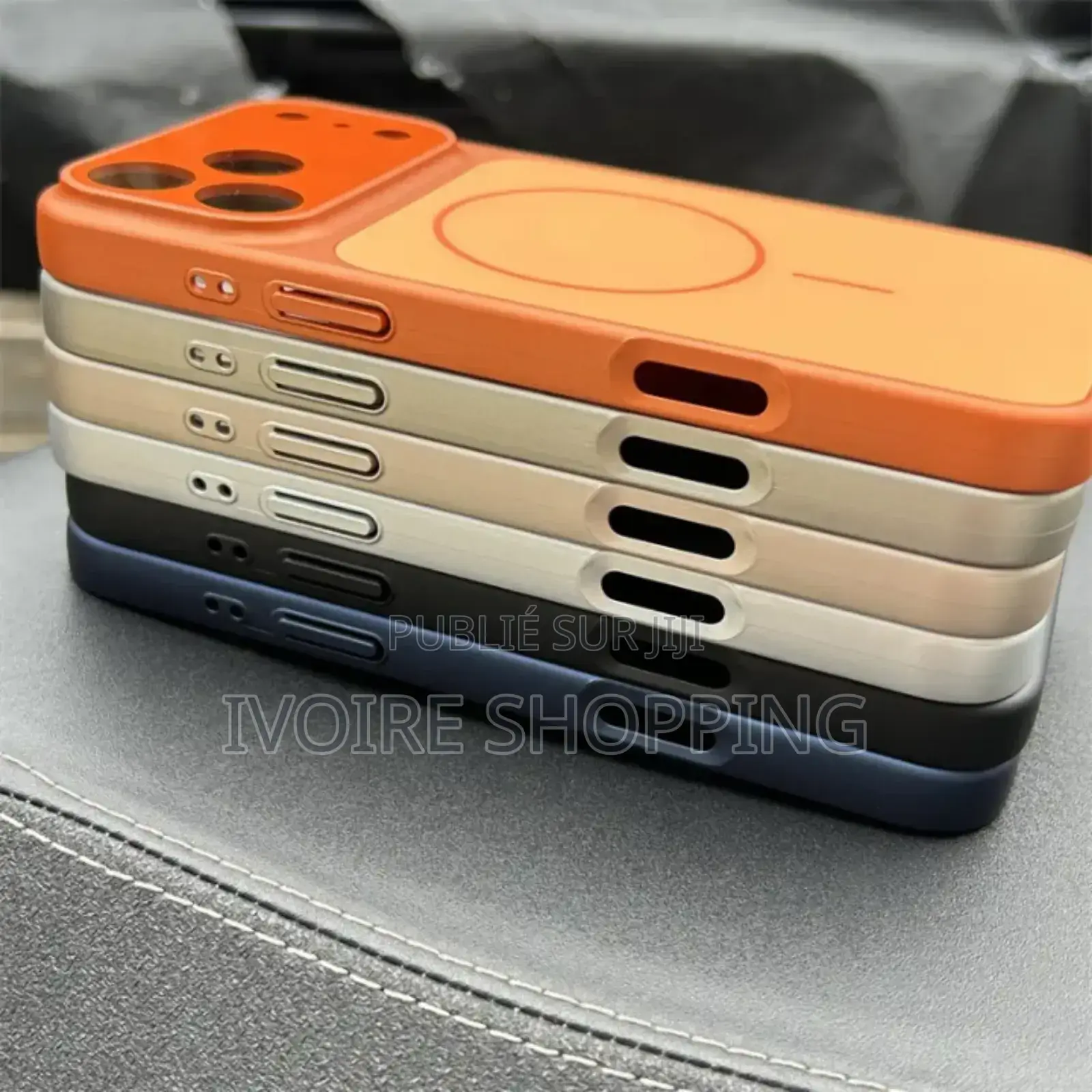 Coque Magnétique iPhone 17 Pro Max – Protection 360° + Magsafe