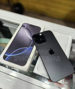 Photo - New Apple iPhone 16 Pro Max 512 GB Black