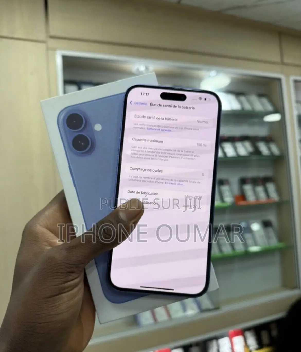 New Apple iPhone 16 512 GB Blue