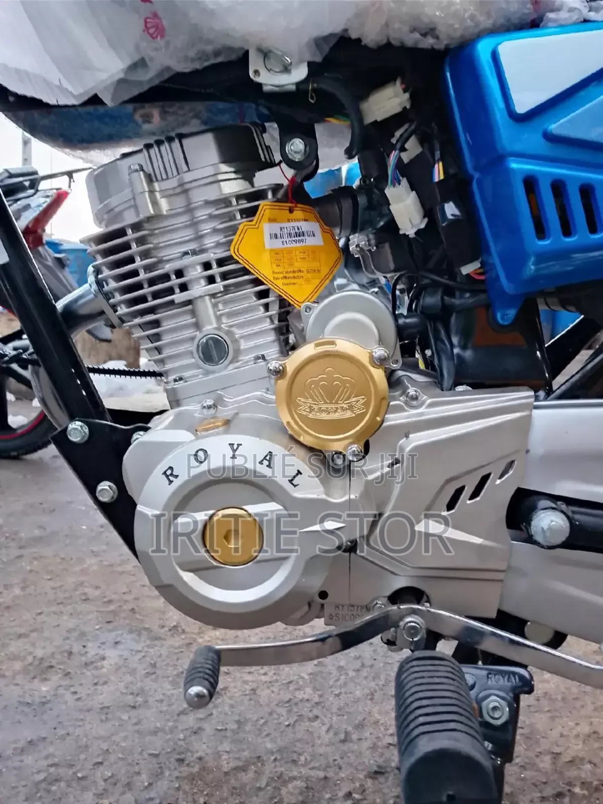 New Royal RY125 2024 Blue