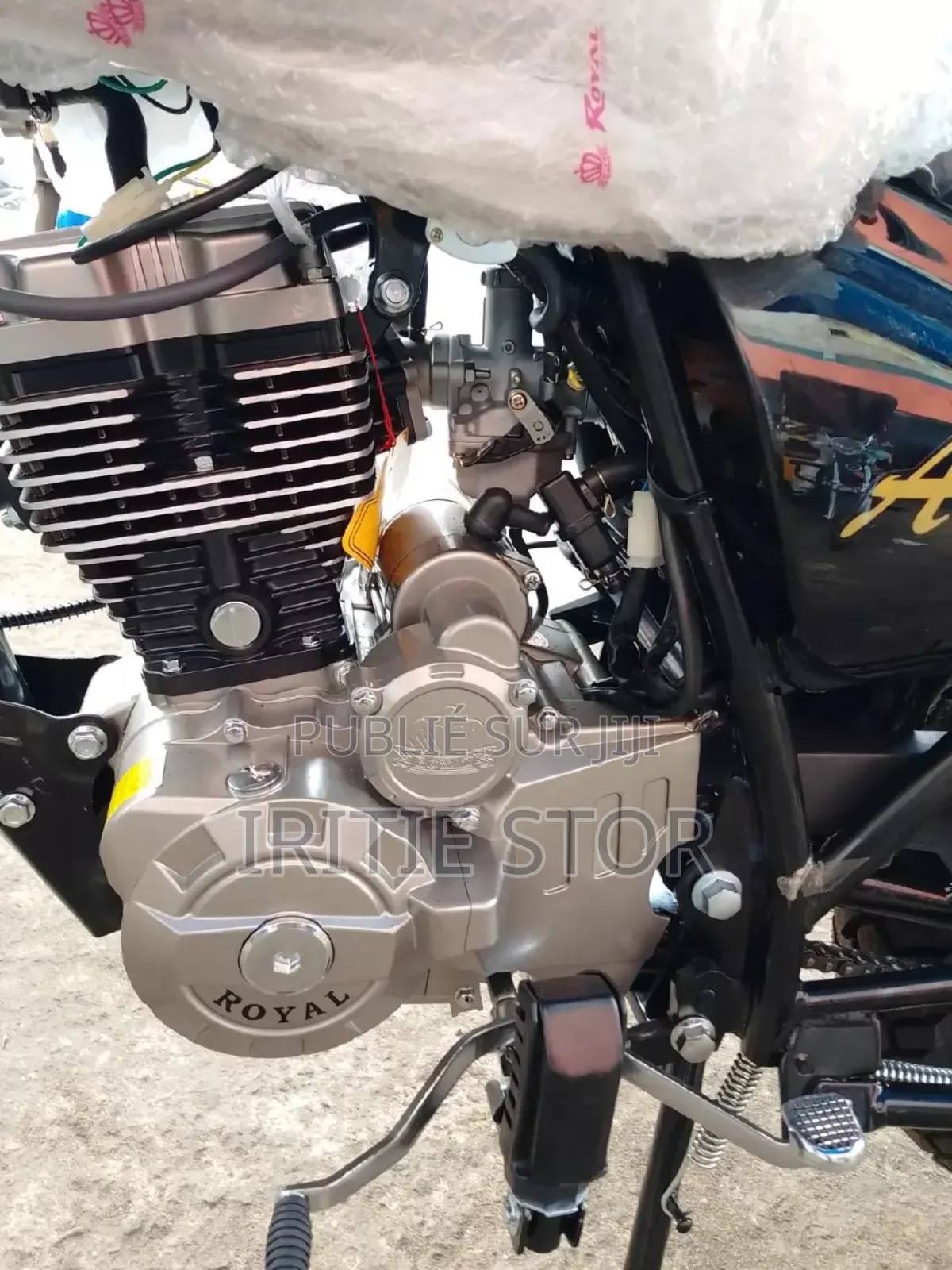 New Royal RY125 2024 Black