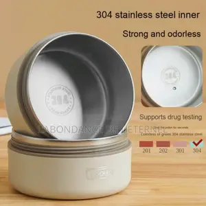 Boite À Lunch Portable À Double Couche Isolée en Acier