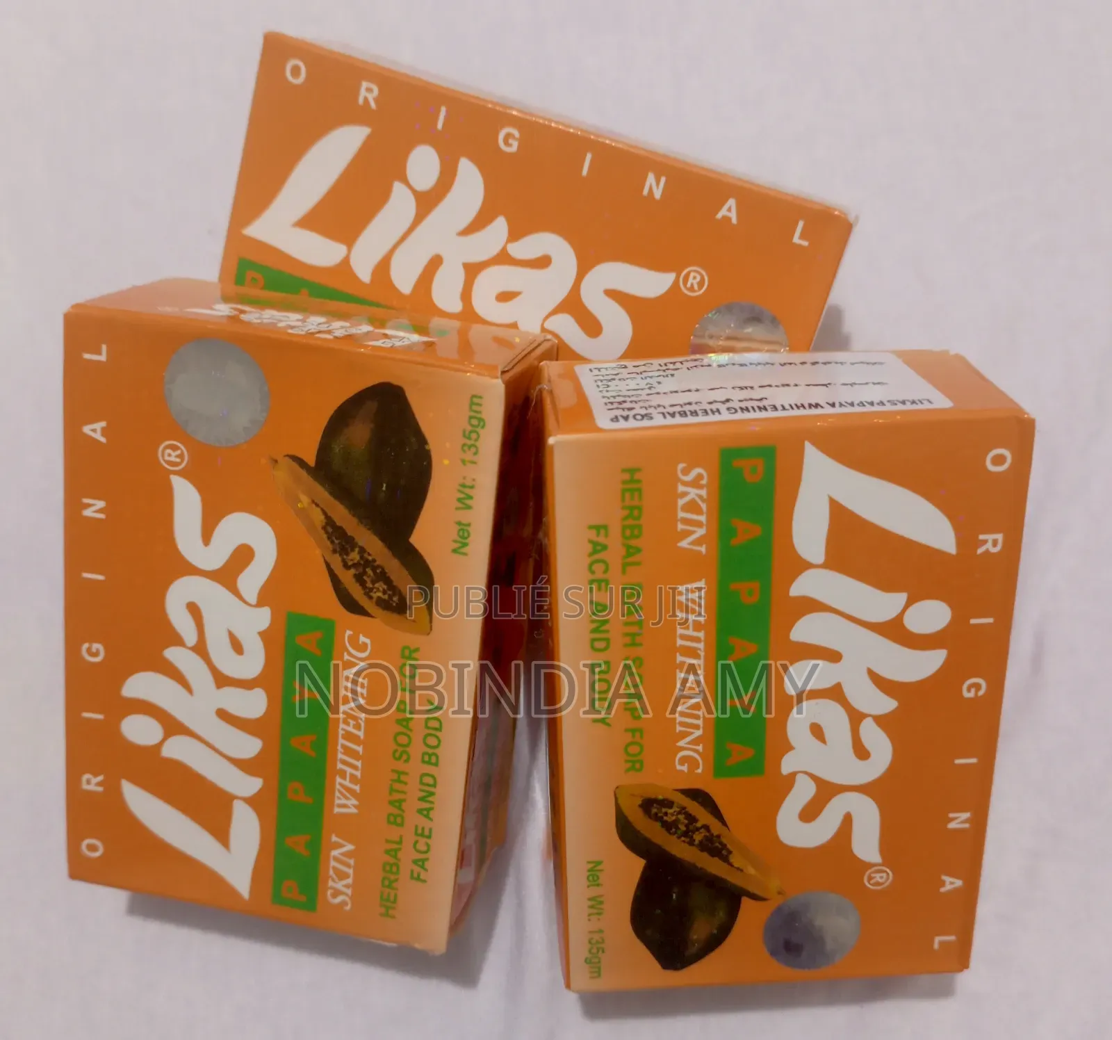 Lot De 3 Savons Visage Et Corps Likas Original