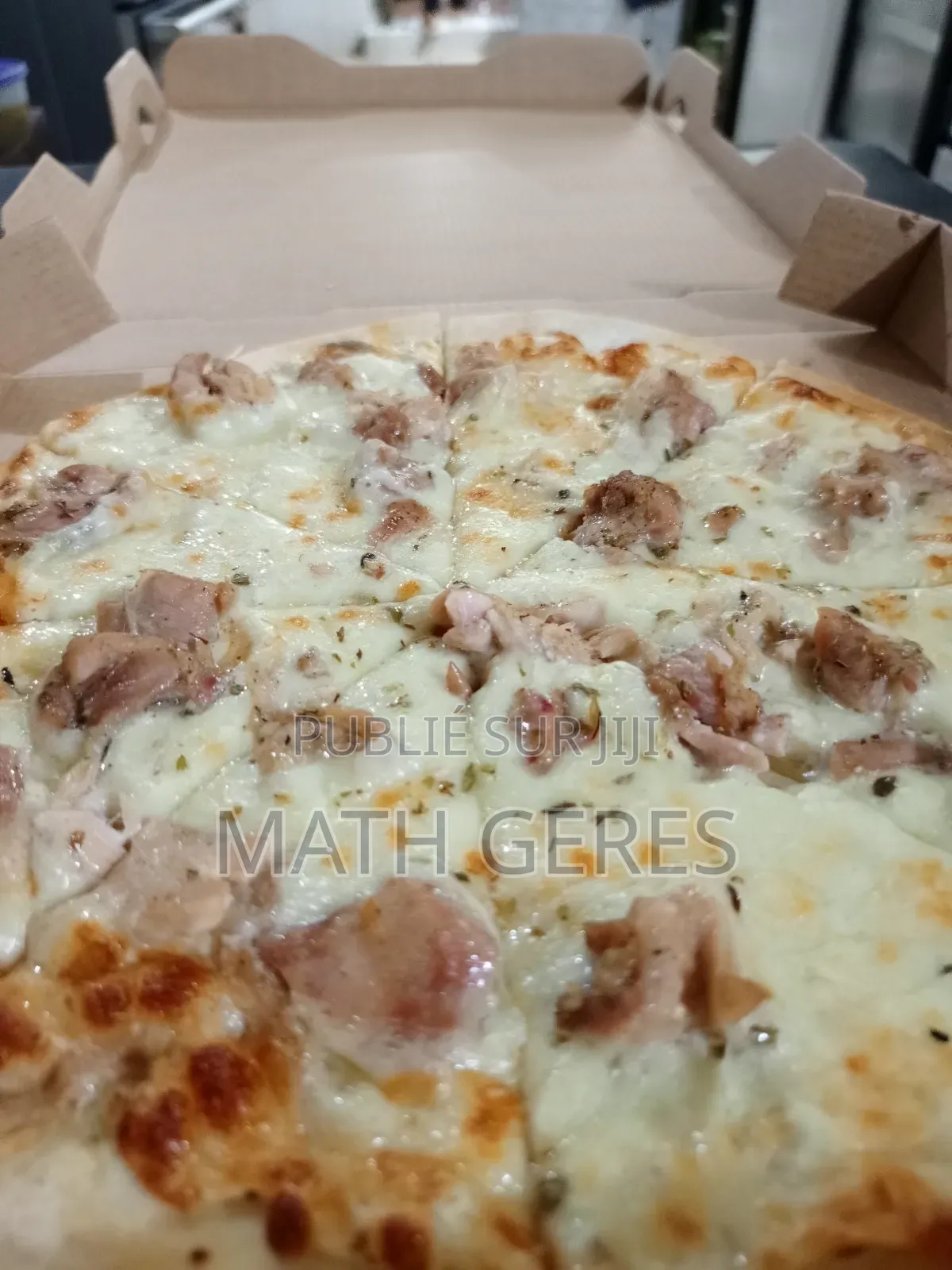 Pizza Au Poulet Grand 33cm