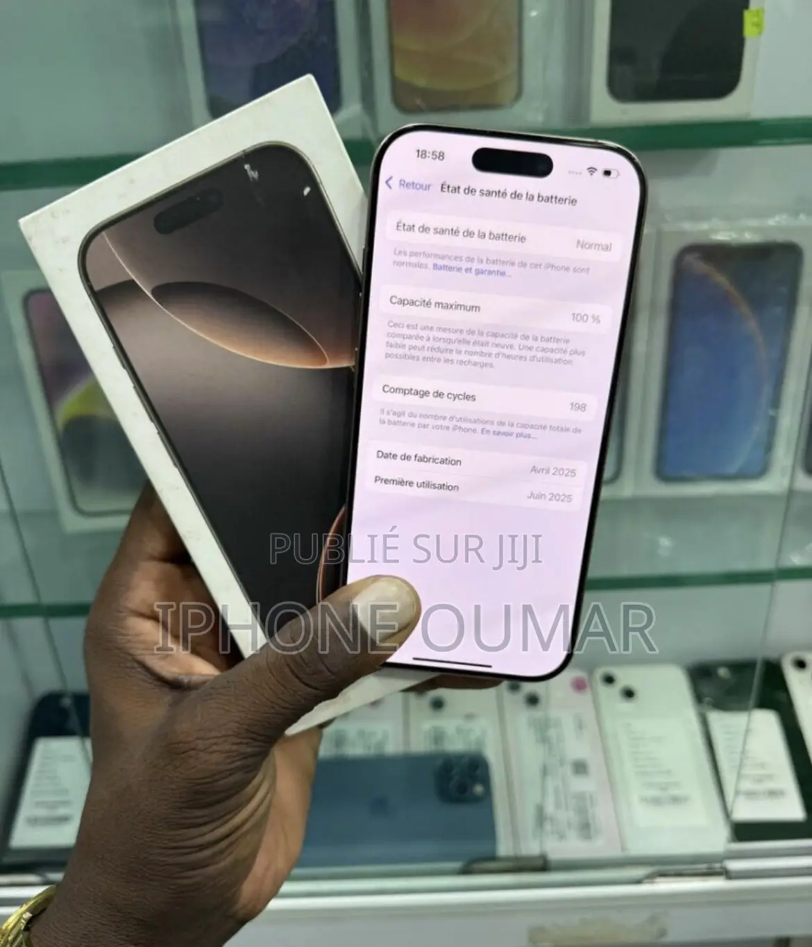 New Apple iPhone 16 Pro 512 GB Argenté