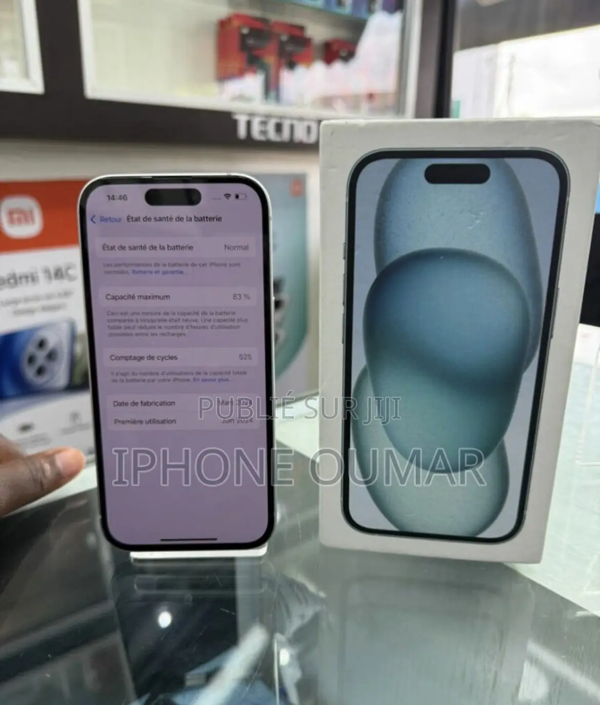 New Apple iPhone 15 256 GB Blue