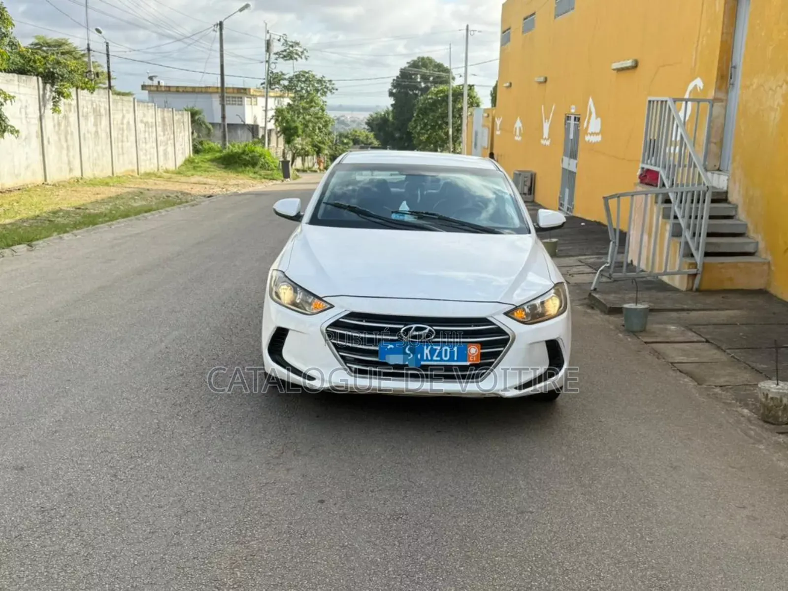 Hyundai Elantra 2017 Blanc