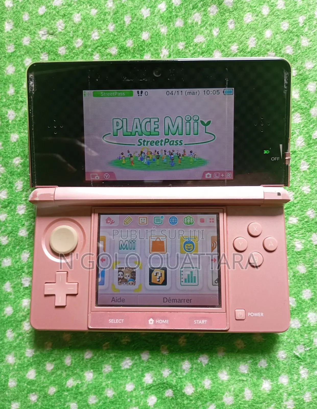 Nintendo 3ds Rose Cracker + Jeux