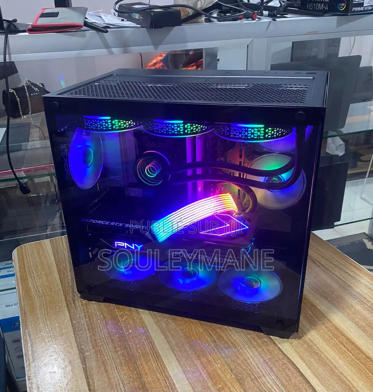 New Ordinateur De Bureau MSI Model 32GB AMD Ryzen 9 SSD 3T