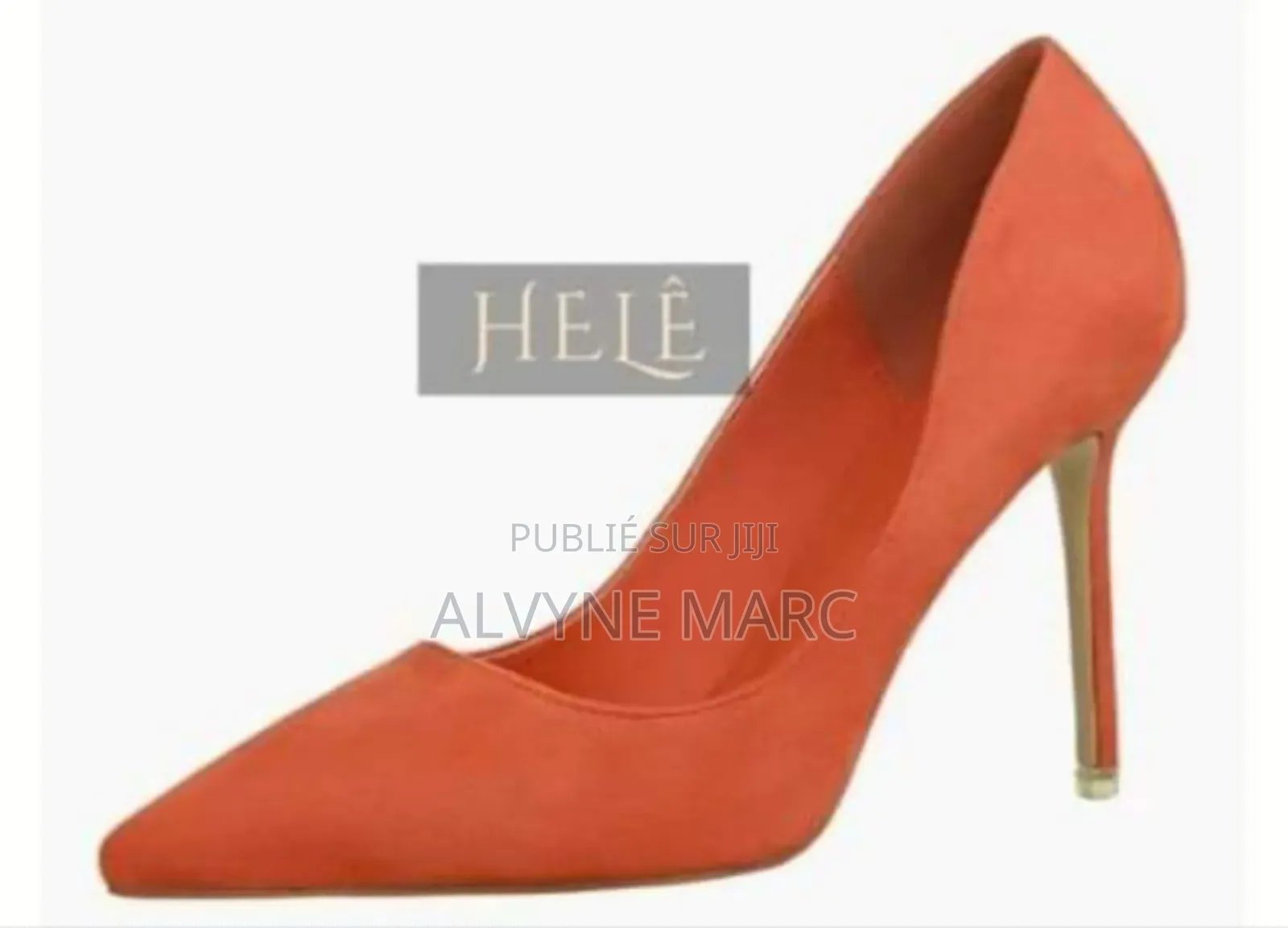 Escarpin Orange