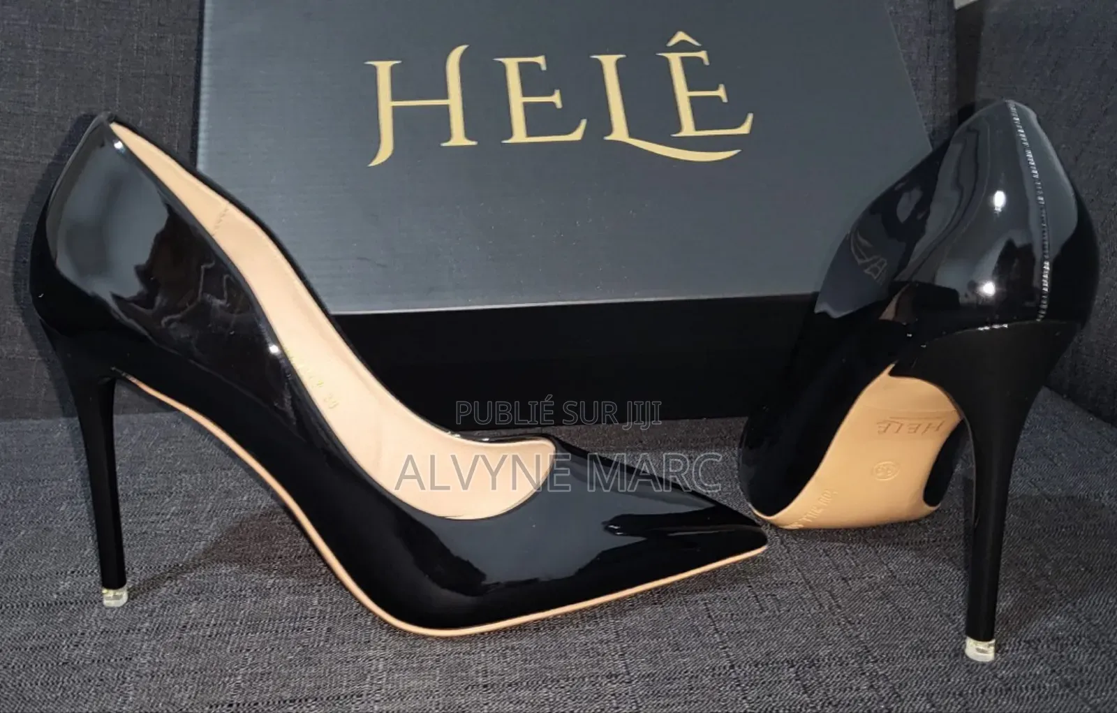 Escarpin Noir Vernis