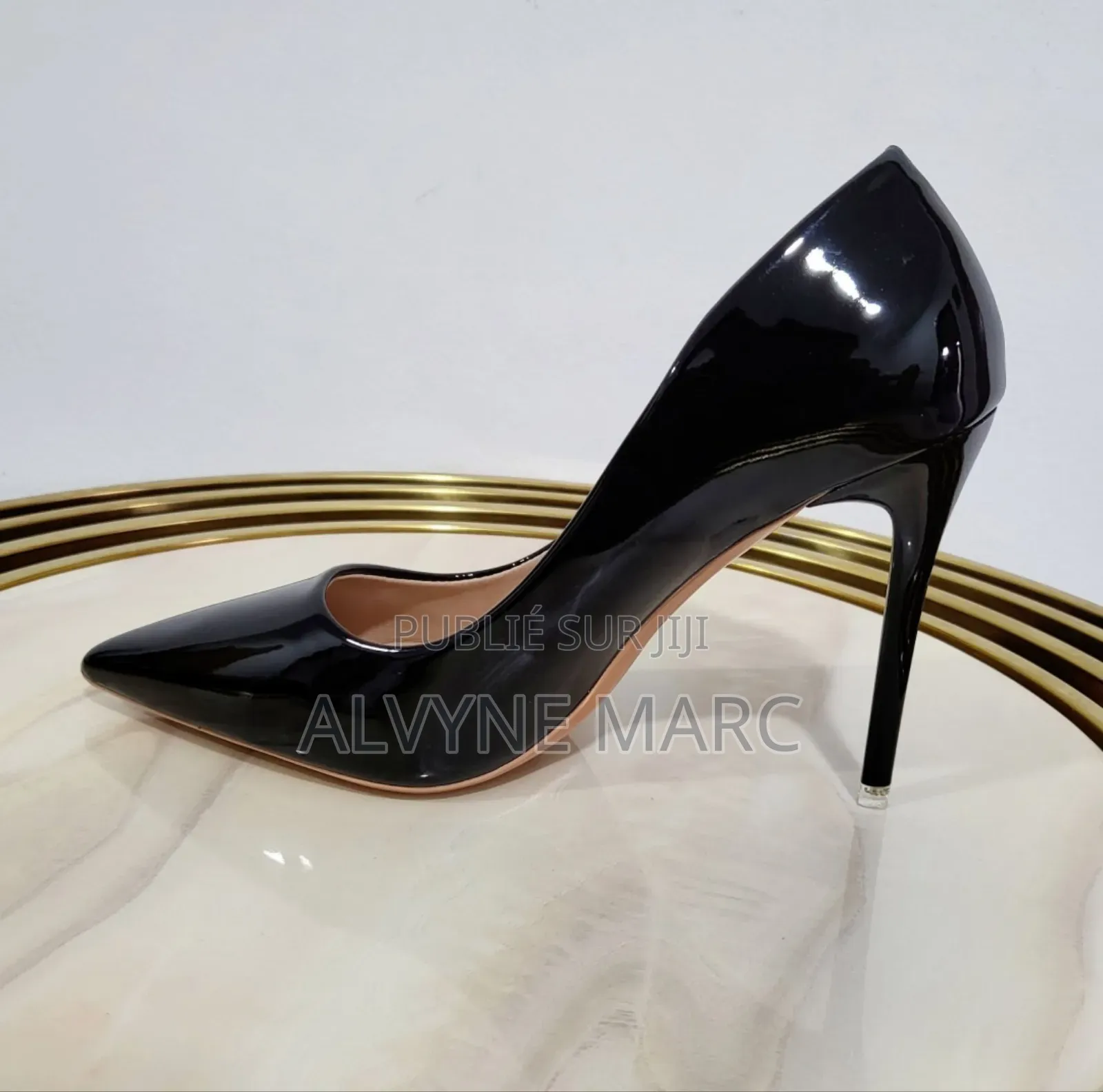 Escarpin Noir Vernis