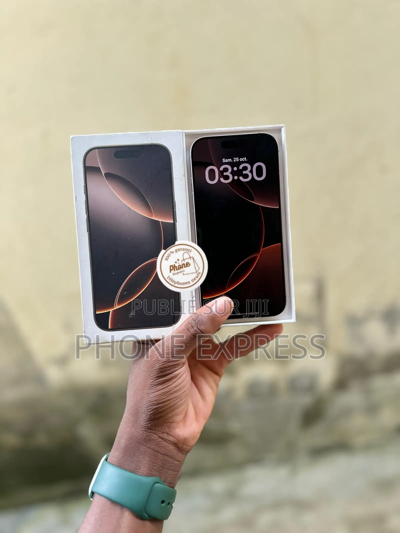 New Apple iPhone 16 Pro 128 GB Doré