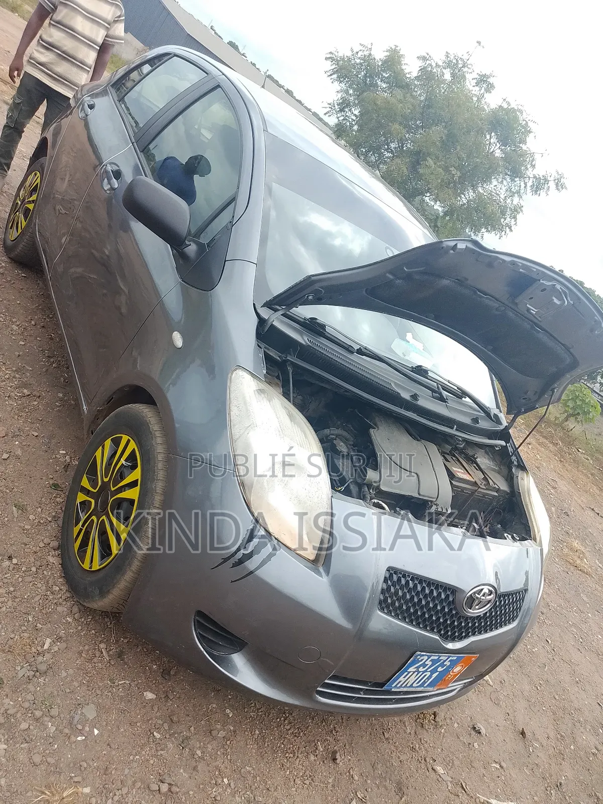 Toyota Yaris 2004 Gris