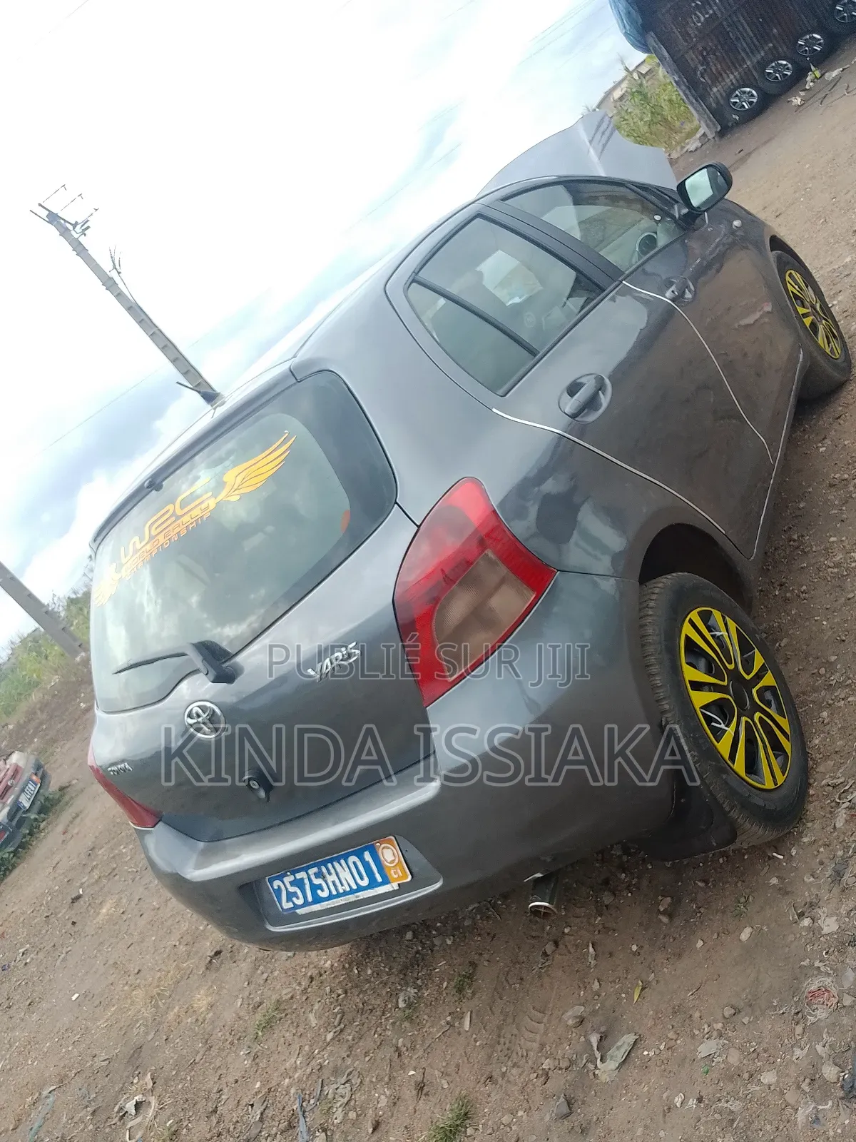 Toyota Yaris 2004 Gris