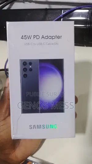 Chargeur Super Fast 45w Original Avec Son Cable Usb-C.