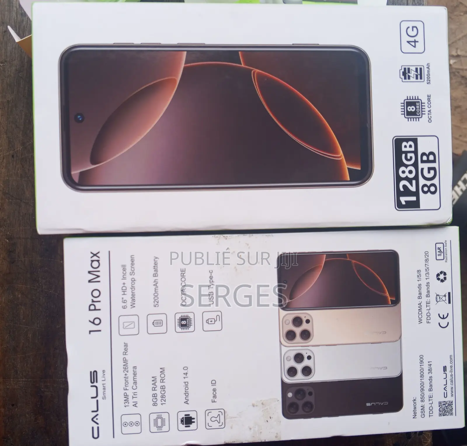 New Calus Spark 10 Pro 16 GB Blanc