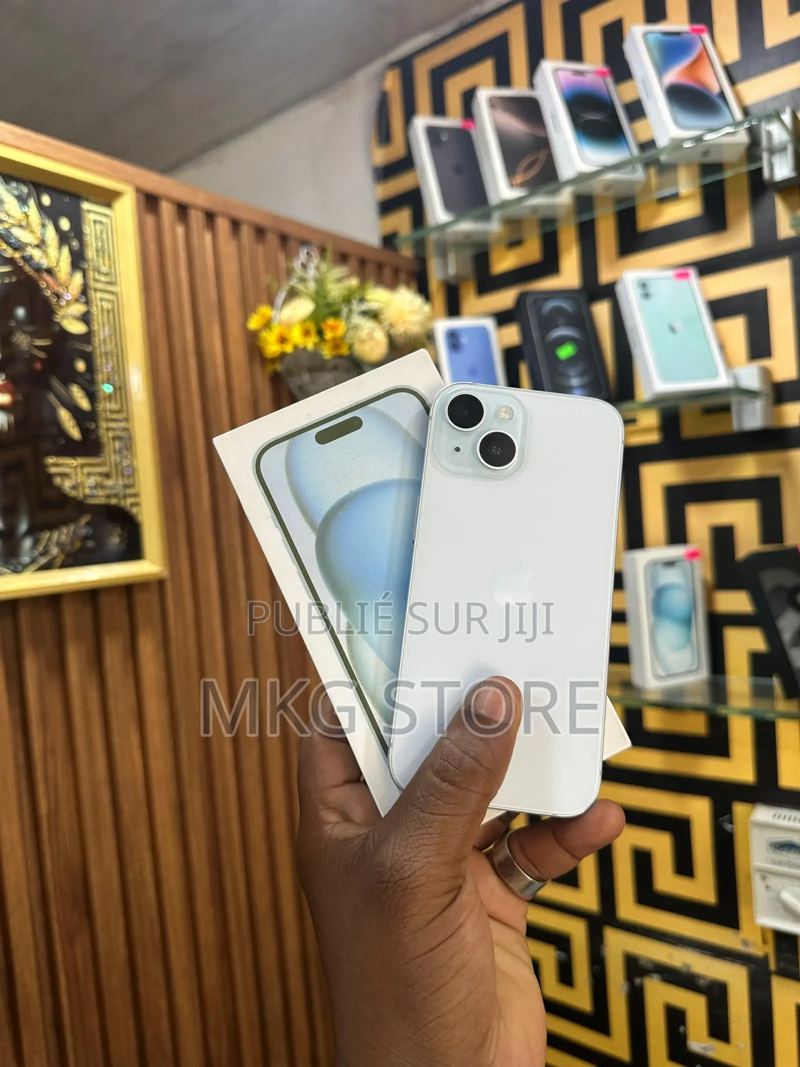 Apple iPhone 15 128 GB Bleu