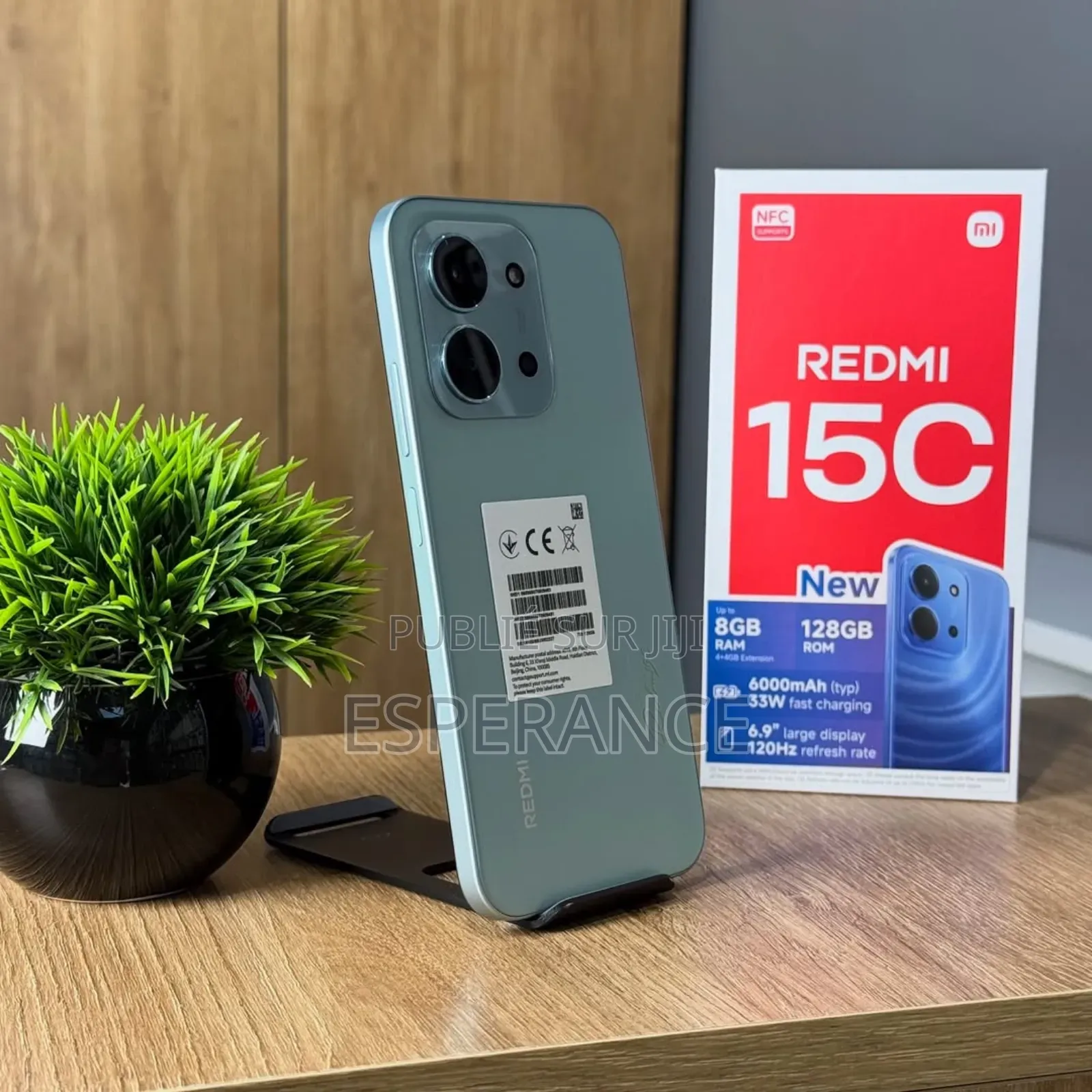 New Xiaomi Redmi 15C 4G 256 GB Doré