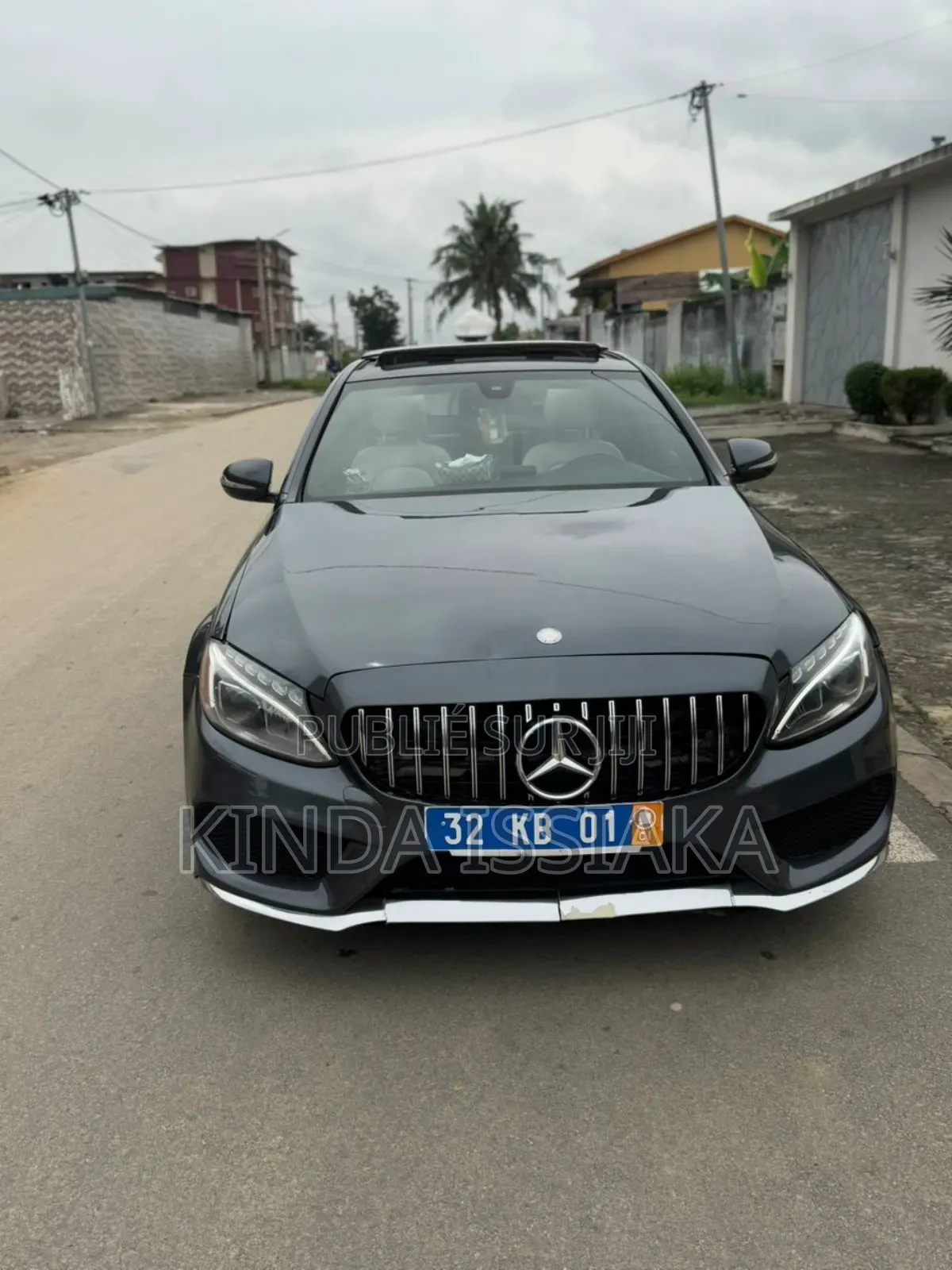 Mercedes-Benz C300 Base 4Matic Sedan AWD (2.0L 4cyl 7A) 2016 Black