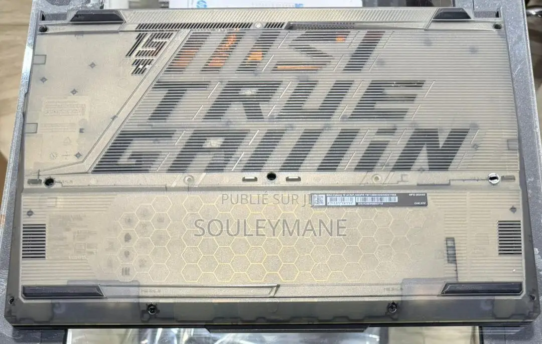 Ordinateur Portable MSI Cyborg 15 32GB Intel Core I7 SSD 512GB